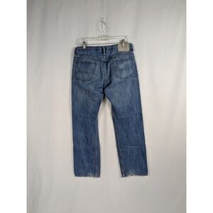 Polo Ralph Lauren Jeans Mens 34x32 Straight Leg 867 Classic Fit Blue Denim A082